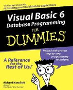 Visual Basic 6 Database Programming For Dummies - Richard Mansfield