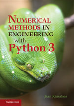 Numerical Methods in Engineering with Python - Jaan Kiusalaas