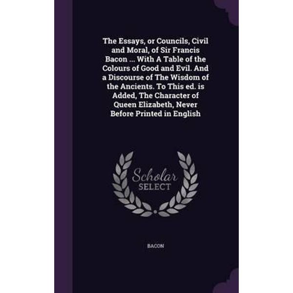 sir francis bacon essays