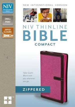 NIV Thinline Zippered Collection Bible, Compact Zondervan