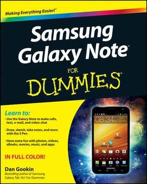 Samsung Galaxy Note For Dummies Dan Gookin