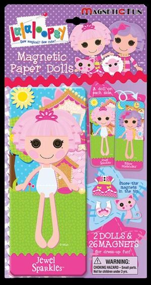 lalaloopsy magnetic paper dolls