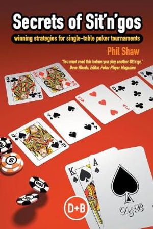 Winning tournament poker book
