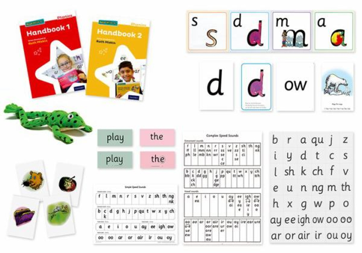 NEW Read Write Inc Phonics By Ruth Miskin Book with Other Items Free