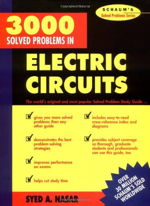 Cover of 3,000 Solved Problems in Electrical Circuits