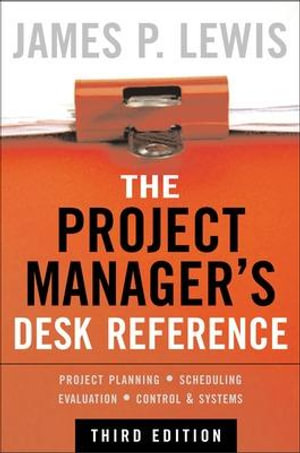 Cover of The Project Manager's Desk Reference, 3E