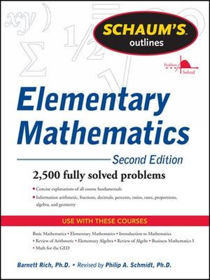 Cover of Schaum's Outline of Review of Elementary Mathematics, 2nd Edition