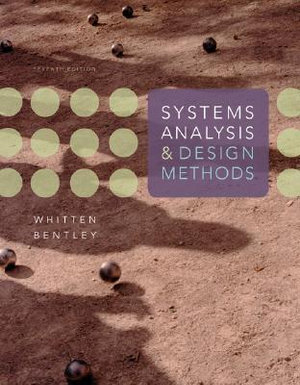 Cover of Systems analysis & design methods