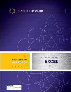 Cover of Microsoft Excel 2007: A Professional Approach