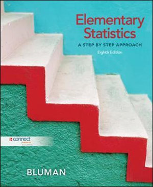 Cover of Elementary Statistics: A Step By Step Approach with Data CD and Formula Card