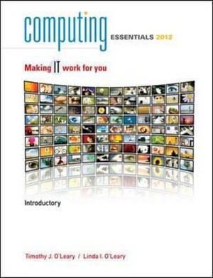 Cover of Computing Essentials 2012 Introductory Edition