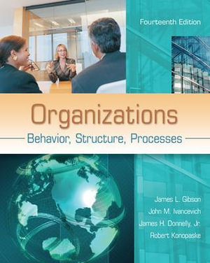Cover of Organizations: Behavior, Structure, Processes