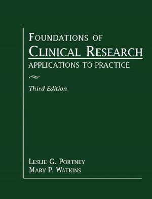 Cover of Foundations of Clinical Research      Cp