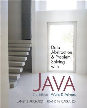 Cover of Data Abstraction & Problem Solving with Java