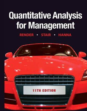 Cover of Quantitative Analysis for Management