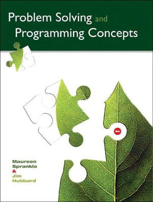 Cover of Problem Solving and Programming Concepts