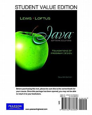 Cover of Student Value Edition for Java Software Solutions