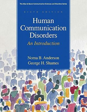 Cover of Human Communication Disorders