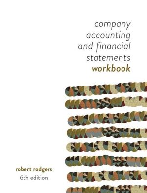 Cover of Company Accounting and Financial Statements : Australia New Zealand Edition - Workbook