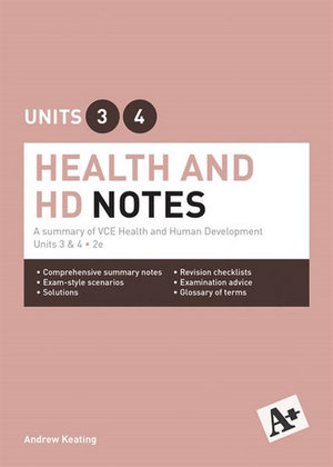 Cover of A+ Health and Human Development Notes