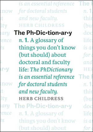 Cover of The PhDictionary