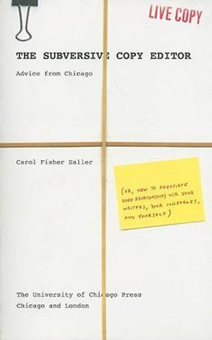 Cover of The Subversive Copy Editor