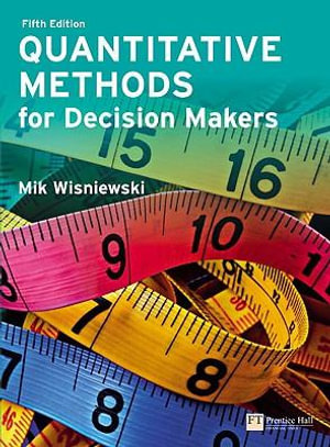Cover of Quantitative Methods for Decision Makers
