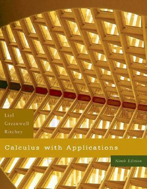 Cover of Calculus With Applications