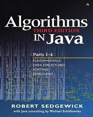 Cover of Algorithms in Java, Parts 1-4