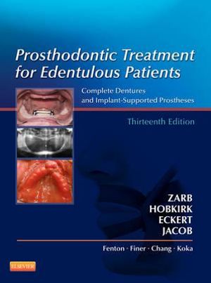 Cover of Prosthodontic Treatment for Edentulous Patients