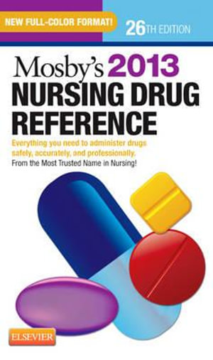 Cover of Mosby's 2013 Nursing Drug Reference