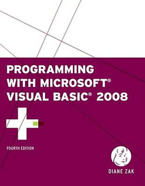 Cover of Programming with Microsoft Visual Basic 2008