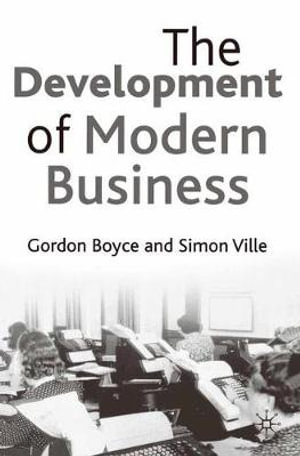 Cover of The Development of Modern Business