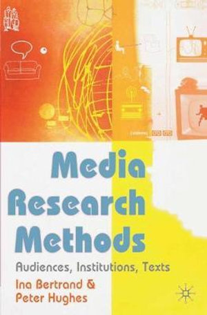 Cover of Media Research Methods