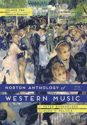 Cover of Norton Anthology of Western Music 7e
