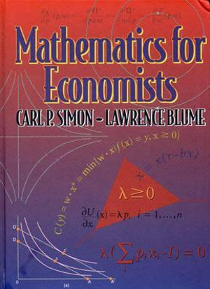 Cover of Mathematics for Economists