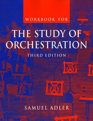 Cover of Workbook for the Study of Orchestration