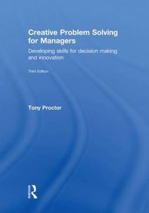 Cover of Creative Problem Solving for Managers