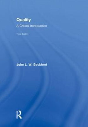 Cover of Quality