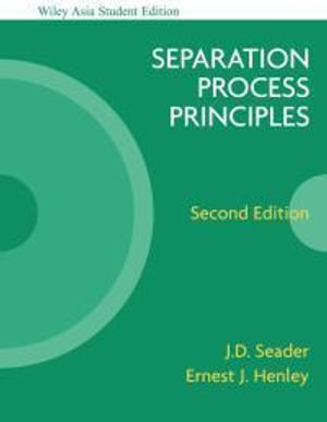 Cover of Separation Process Principles