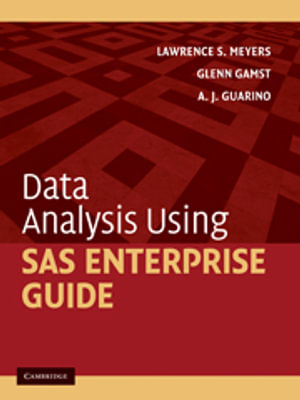 Cover of Data Analysis Using SAS Enterprise Guide