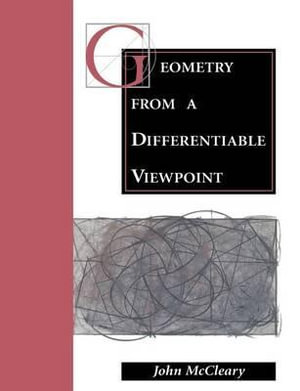 Cover of Geometry from a Differentiable Viewpoint