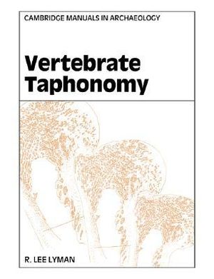 Cover of Vertebrate Taphonomy