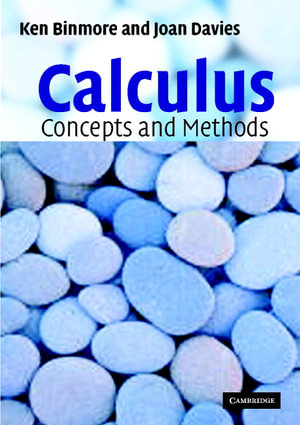 Cover of Calculus: Concepts and Methods