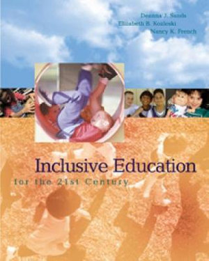 Cover of Inclusive Education for the Twenty-first Century