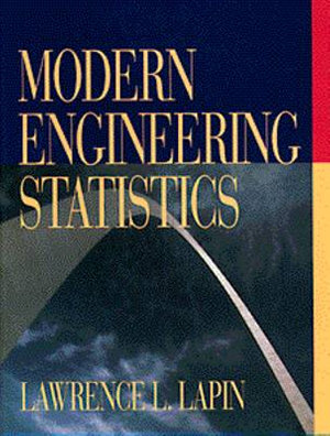Cover of Modern Engineering Statistics