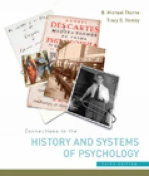 Cover of Connections in the History and Systems of Psychology