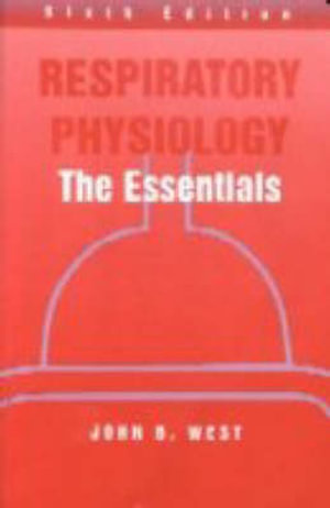 Cover of Respiratory physiology--the essentials