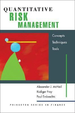 Cover of Quantitative Risk Management