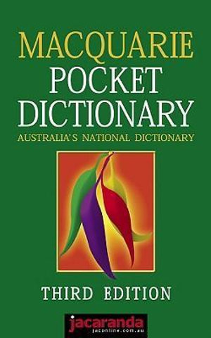 Cover of Macquarie Pocket Dictionary